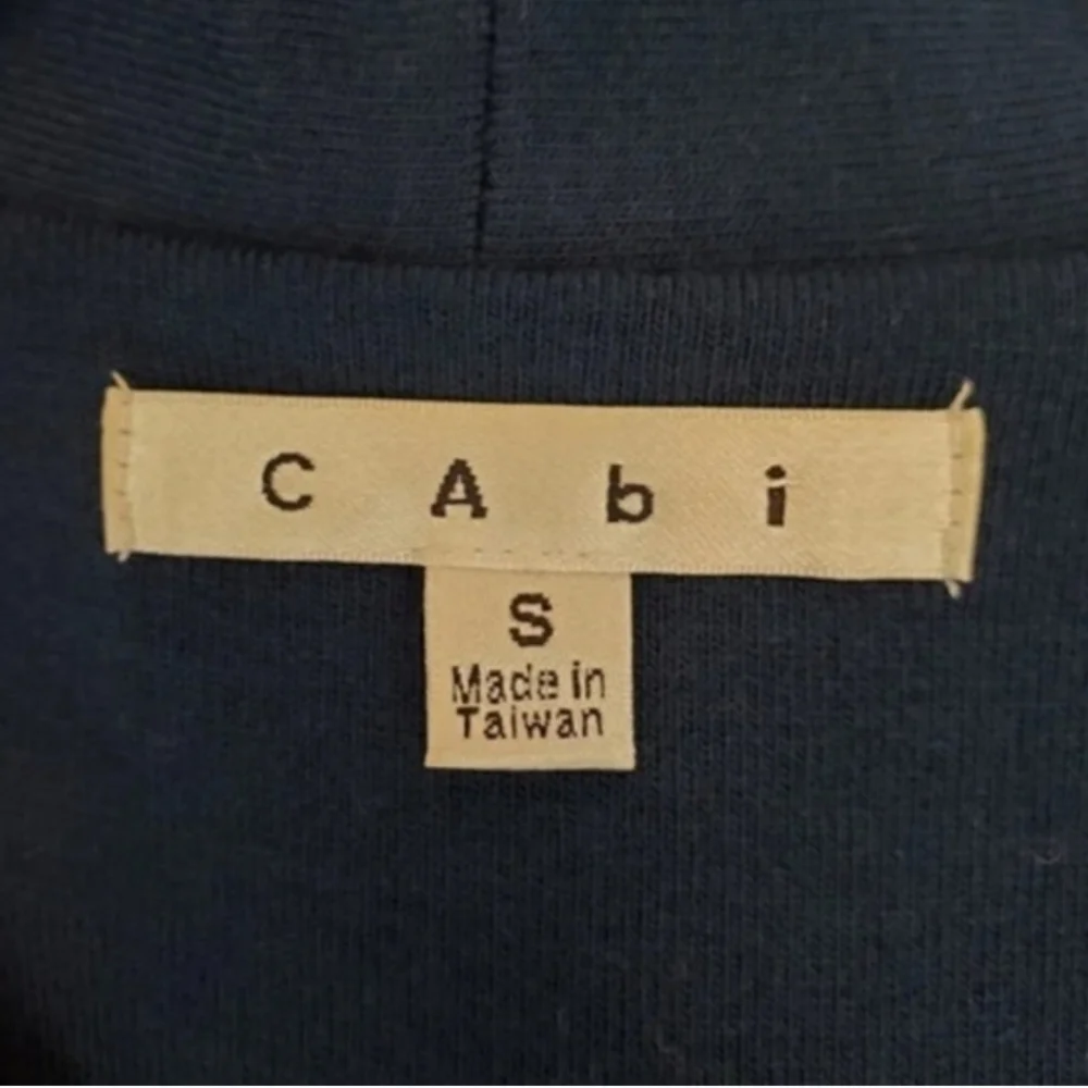 Cabi teal long sleeve v-neck dress